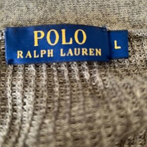 Green Polo Button Sweater